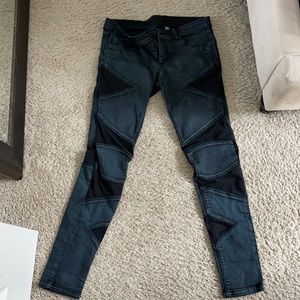 Bebe jeans with mesh
